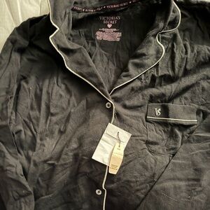 Victoria's Secret Black Womens pj top